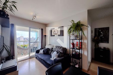 Sala de apartamento à venda com 2 quartos, 52m² em Vila Bertioga, São Paulo