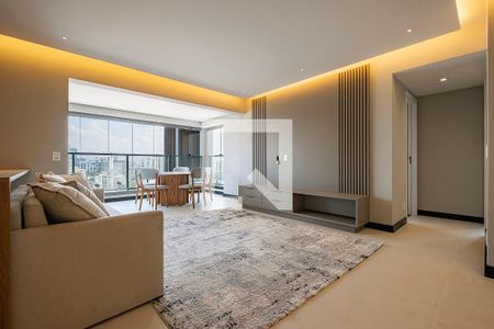 Sala/Cozinha de apartamento à venda com 2 quartos, 85m² em Pinheiros, São Paulo