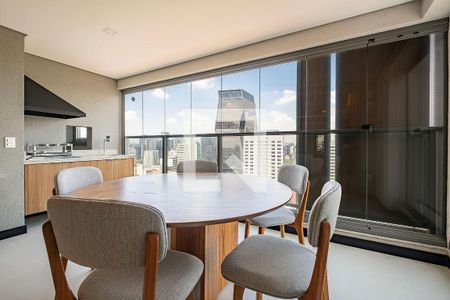 Sala/Cozinha de apartamento à venda com 2 quartos, 85m² em Pinheiros, São Paulo