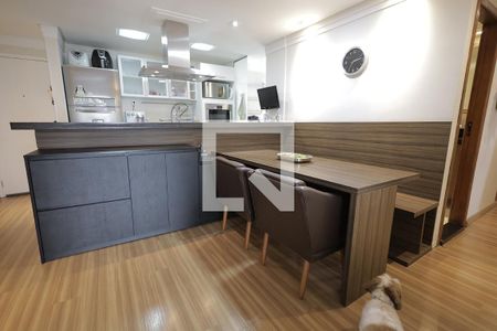 Sala de Jantar de apartamento à venda com 3 quartos, 73m² em Vila Helena, Santo André