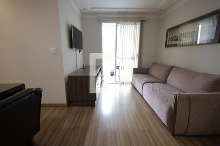 Sala de apartamento à venda com 3 quartos, 73m² em Vila Helena, Santo André