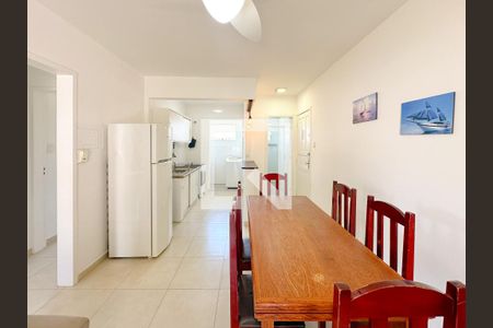 Sala de Jantar de apartamento para alugar com 2 quartos, 56m² em Canasvieiras, Florianópolis