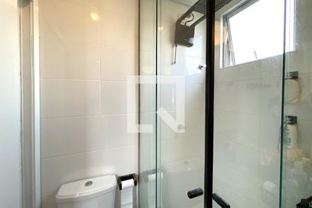 Banheiro da Suíte 1 de apartamento à venda com 3 quartos, 117m² em Funcionários, Belo Horizonte