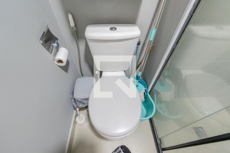 Banheiro de kitnet/studio à venda com 1 quarto, 24m² em Consolação, São Paulo