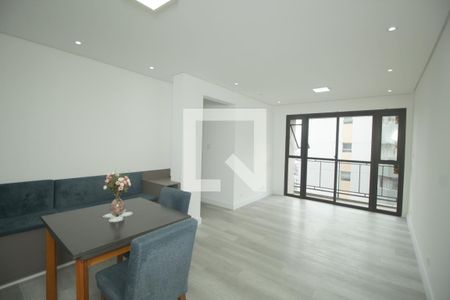 Sala de apartamento à venda com 2 quartos, 95m² em Vila Guiomar, Santo André