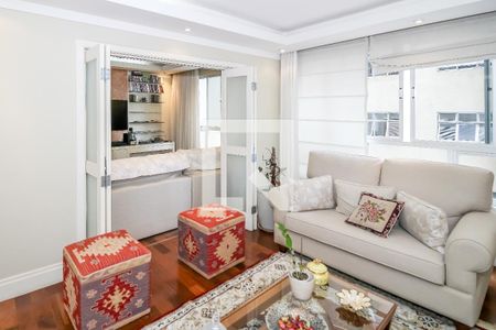 Sala de apartamento à venda com 3 quartos, 135m² em Perdizes, São Paulo