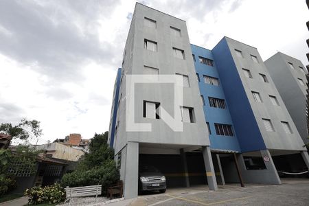 Fachada de apartamento à venda com 2 quartos, 56m² em Vila Lutécia, Santo André