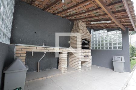 Área comum - Churrasqueira de apartamento à venda com 2 quartos, 56m² em Vila Lutécia, Santo André