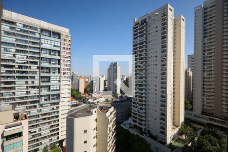 Varanda da Sala de apartamento para alugar com 1 quarto, 27m² em Campo Belo, São Paulo