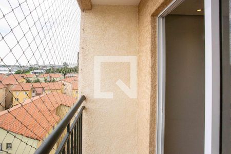 Varanda da Sala de apartamento para alugar com 2 quartos, 47m² em Campanário, Diadema