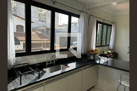 Cozinha de casa à venda com 3 quartos, 212m² em Vila Humaita, Santo André