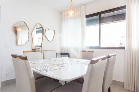Sala de Jantar de apartamento à venda com 3 quartos, 96m² em Buritis, Belo Horizonte