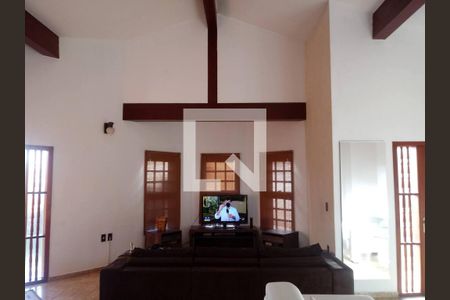 Sala de casa de condomínio para alugar com 5 quartos, 3500m² em Colinas do Mosteiro de Itaici, Indaiatuba