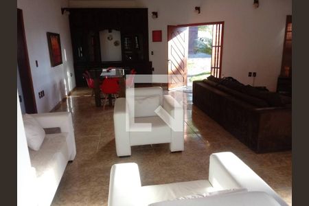 Sala de casa de condomínio para alugar com 5 quartos, 3500m² em Colinas do Mosteiro de Itaici, Indaiatuba