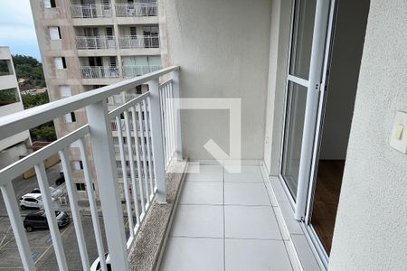Varanda da Sala de apartamento para alugar com 3 quartos, 82m² em Morro Nova Cintra, Santos
