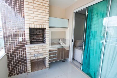 Varanda de apartamento para alugar com 2 quartos, 70m² em Santa Mônica, Uberlândia