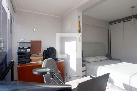 Quarto Detalhe de kitnet/studio para alugar com 1 quarto, 46m² em Centro Histórico, Porto Alegre