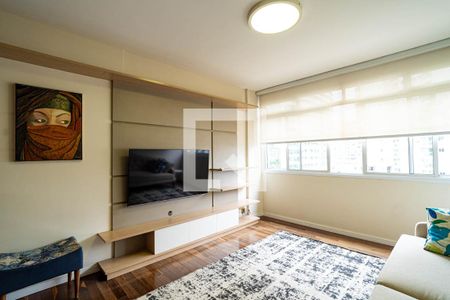 Sala de apartamento para alugar com 3 quartos, 100m² em Consolação, São Paulo