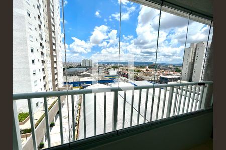Varanda da Sala de apartamento para alugar com 2 quartos, 55m² em Vila das Bandeiras, Guarulhos