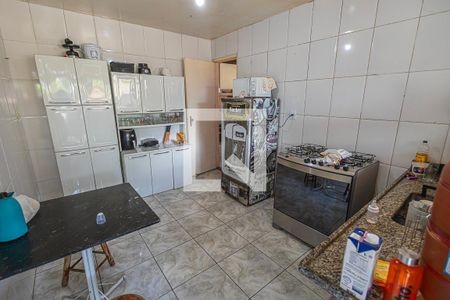 cozinha de casa à venda com 3 quartos, 105m² em Glória, Belo Horizonte