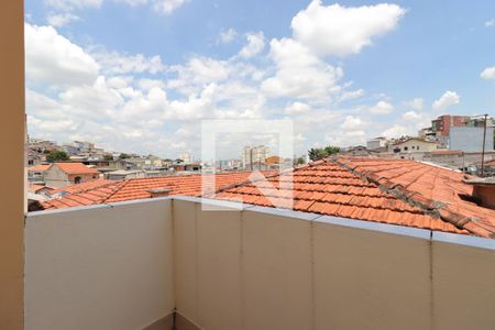 Varanda da Sala de casa para alugar com 1 quarto, 25m² em Vila Palmares, Santo André