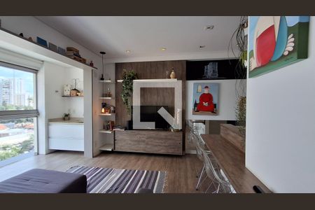 Sala de apartamento para alugar com 1 quarto, 47m² em Cambuí, Campinas