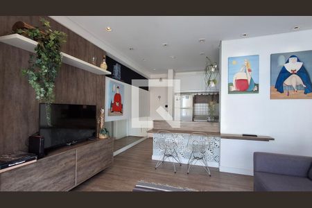 Sala de apartamento para alugar com 1 quarto, 47m² em Cambuí, Campinas