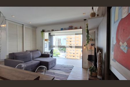 Sala de apartamento para alugar com 1 quarto, 47m² em Cambuí, Campinas