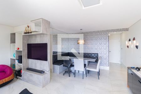 Sala de apartamento à venda com 2 quartos, 77m² em Vila Pirajussara, Osasco