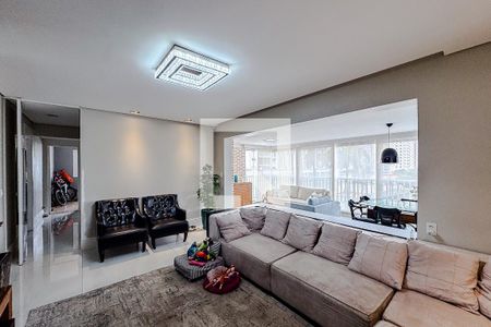 Sala de apartamento para alugar com 3 quartos, 137m² em Vila Regente Feijó, São Paulo