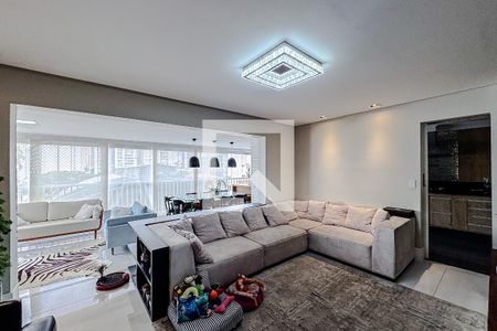 Sala de apartamento para alugar com 3 quartos, 137m² em Vila Regente Feijó, São Paulo