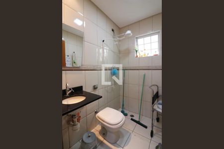 Banheiro Social 1 de casa para alugar com 4 quartos, 240m² em Montanhão, São Bernardo do Campo