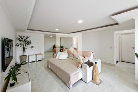 Sala de apartamento para alugar com 3 quartos, 232m² em Vila Tupi, Praia Grande