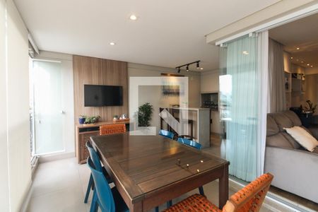 Varanda Gourmet  de apartamento à venda com 3 quartos, 99m² em Vila Gomes Cardim, São Paulo