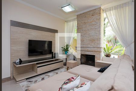 Sala de casa de condomínio à venda com 3 quartos, 124m² em Parque Assuncao, Taboão da Serra