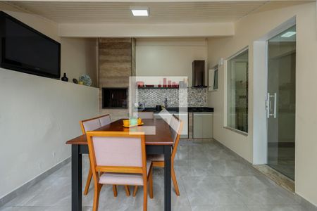 Área externa de casa de condomínio à venda com 3 quartos, 124m² em Parque Assuncao, Taboão da Serra