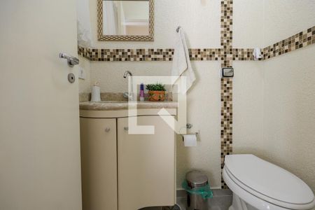 Lavabo de casa de condomínio à venda com 3 quartos, 124m² em Parque Assuncao, Taboão da Serra