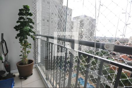 Sacada da Sala de apartamento à venda com 2 quartos, 60m² em Jardim Brasil, São Paulo