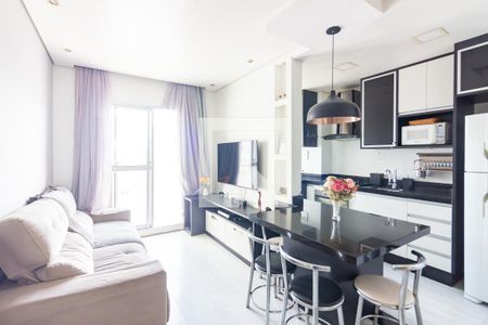 Sala  de apartamento à venda com 2 quartos, 50m² em Bussocaba, Osasco