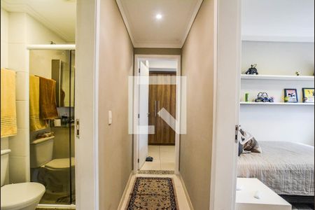 Corredor de apartamento à venda com 3 quartos, 146m² em Campestre, Santo André