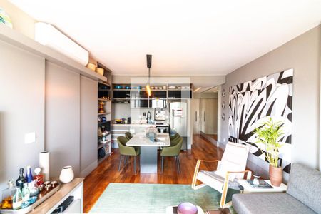 Sala de apartamento à venda com 1 quarto, 77m² em Vila Nova Conceição, São Paulo