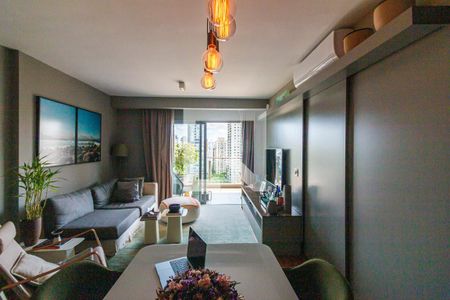 Sala de Jantar de apartamento à venda com 1 quarto, 77m² em Vila Nova Conceição, São Paulo