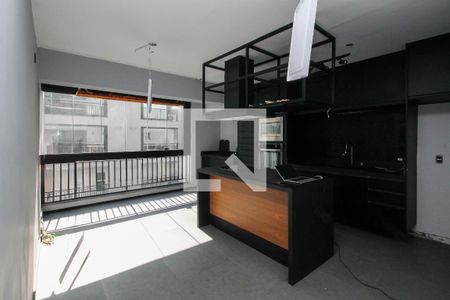 Sala/cozinha de apartamento para alugar com 2 quartos, 56m² em Jardim Rebelato, Cotia