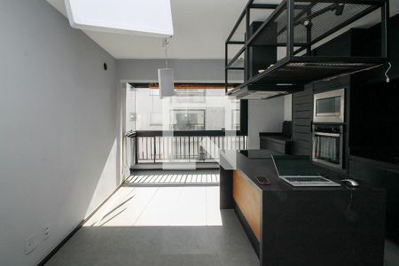 Sala/cozinha de apartamento para alugar com 2 quartos, 56m² em Jardim Rebelato, Cotia