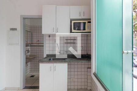 Sala/Cozinha de kitnet/studio para alugar com 1 quarto, 25m² em Perdizes, São Paulo