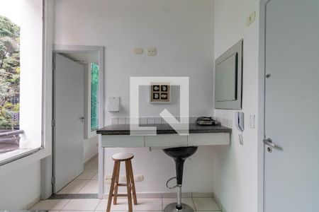 Sala/Cozinha de kitnet/studio para alugar com 1 quarto, 25m² em Perdizes, São Paulo