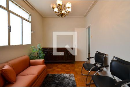 Sala de Estar de apartamento à venda com 3 quartos, 75m² em Serra, Belo Horizonte