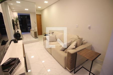 Sala de apartamento à venda com 2 quartos, 87m² em Tirol, Contagem