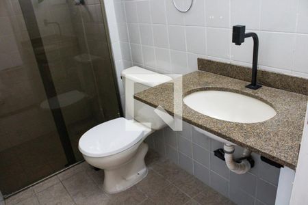 Banheiro de apartamento à venda com 1 quarto, 34m² em Campos Elíseos, São Paulo