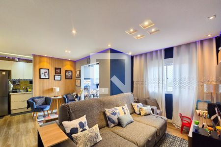 Sala de apartamento à venda com 2 quartos, 71m² em Vila Santa Rita de Cassia, São Bernardo do Campo